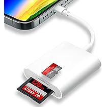AZU様♡専用確認ページです Amazon.co.jp: 【2025 新登場！】SDカードリーダー ライトニング